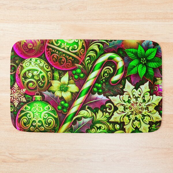 Item preview, Holiday-Inspired Festive Pattern with Vibrant Colors designed and sold by GrizzlyCollective.
