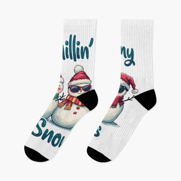 Item preview, Chillin’ with My Snowmies / snowmen christmas designed and sold by Krasnovaovaova.