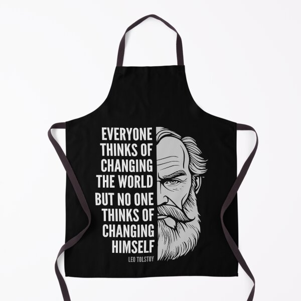 Item preview, Leo Tolstoy Inspirational Quote: Changing designed and sold by Elvin Dantes.