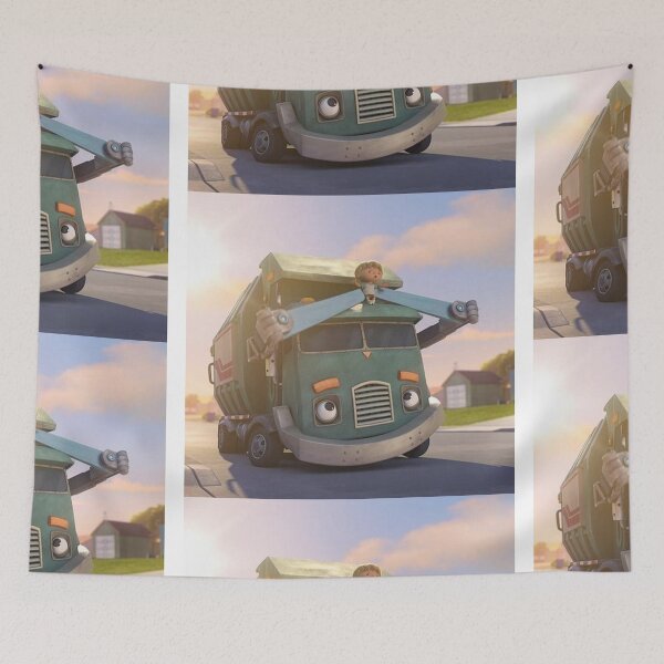 Item preview, Hank and trash truck - hank and trash truck designed and sold by Cadamurrovault.