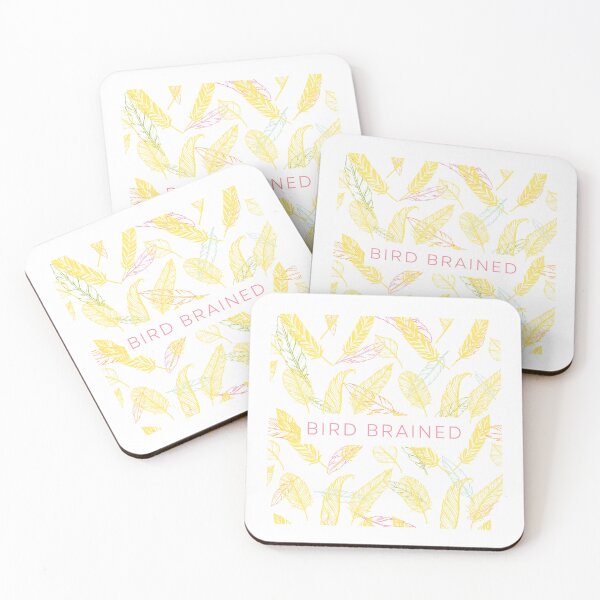 Item preview, Bird Brained white designed and sold by Dirtpathdesigns.