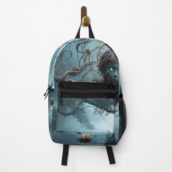 Item preview, Mesmerizing sculpture emerging from the depths of a serene lake designed and sold by sevenmountains.