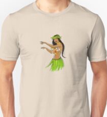 Hula Girl Unisex T-Shirt