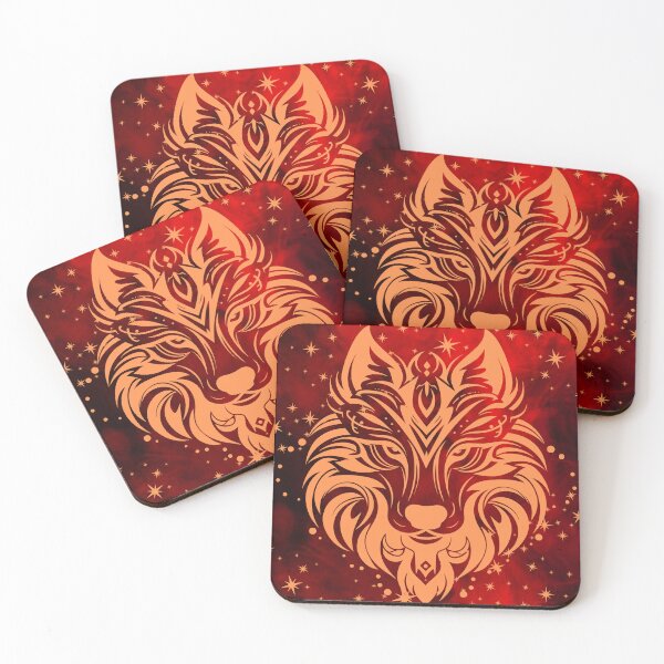Item preview, Starry Wolf designed and sold by Eranthe Bernardo.