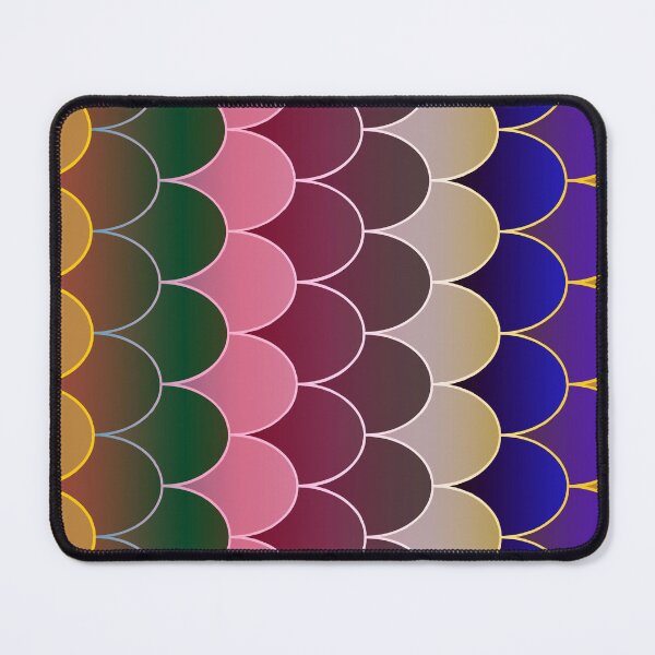 Item preview, Scallop Pattern in Boho Colors Background Element designed and sold by Sharon Schwalbe.