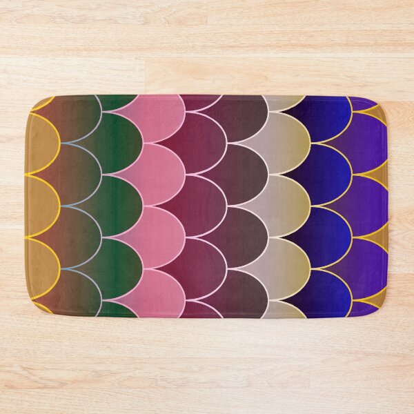 Item preview, Scallop Pattern in Boho Colors Background Element designed and sold by Sharon Schwalbe.