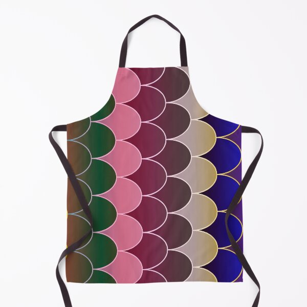 Item preview, Scallop Pattern in Boho Colors Background Element designed and sold by Sharon Schwalbe.