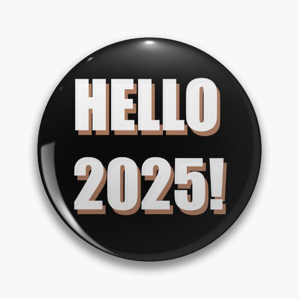 Item preview, Hello 2025 (Pantone color of the year version) designed and sold by polycrafter.