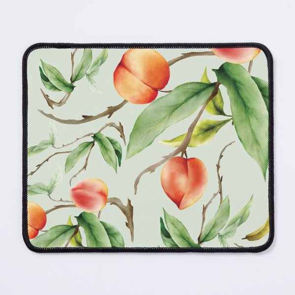 Item preview, Peaches Seamless Pattern designed and sold by kimberpix.