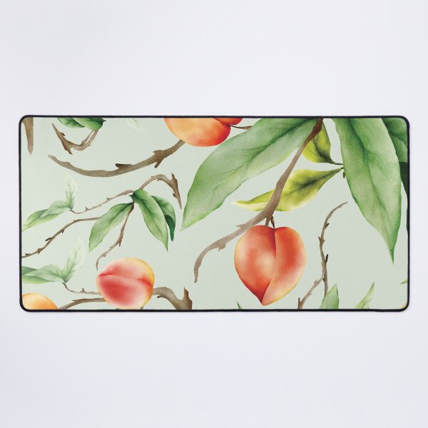 Item preview, Peaches Seamless Pattern designed and sold by kimberpix.
