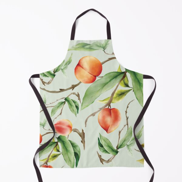 Item preview, Peaches Seamless Pattern designed and sold by kimberpix.