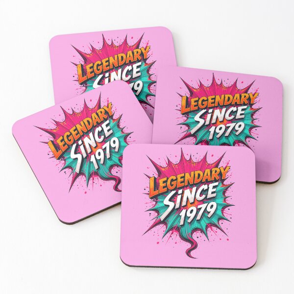 Item preview, Legendary Since 1979 Cool Birthday Quote designed and sold by TheArtOfPat.