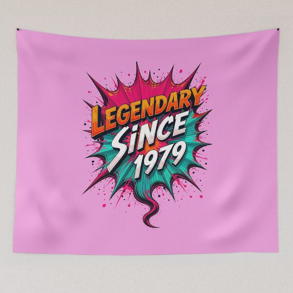 Item preview, Legendary Since 1979 Cool Birthday Quote designed and sold by TheArtOfPat.
