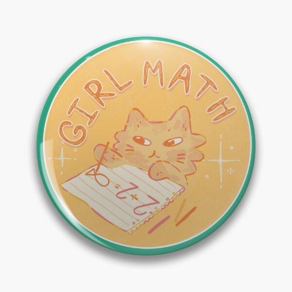 Item preview, Girl Math Cat designed and sold by brookeleebee.