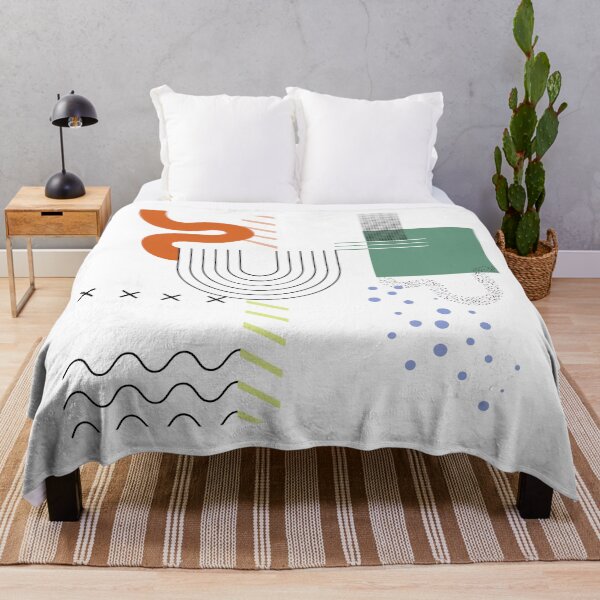Item preview, Abstract, modern black and white pattern designed and sold by Abelievingheart.