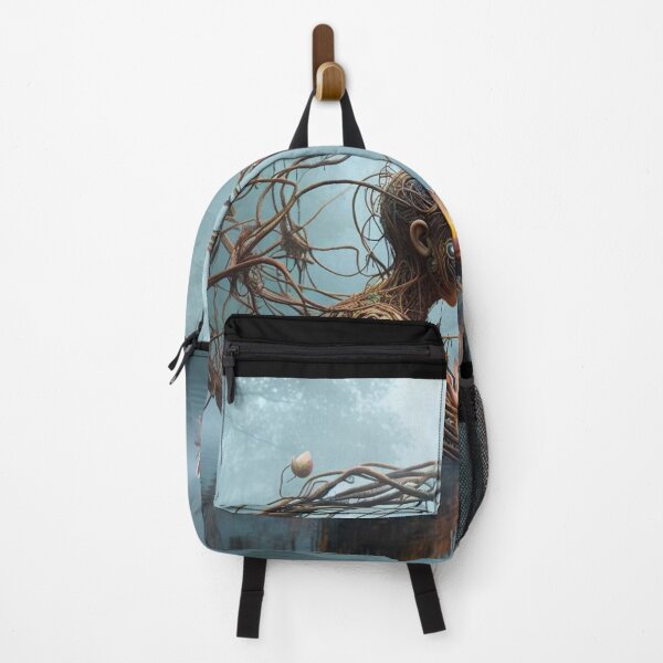 Item preview, Mesmerizing sculpture emerging from the depths of a serene lake designed and sold by sevenmountains.