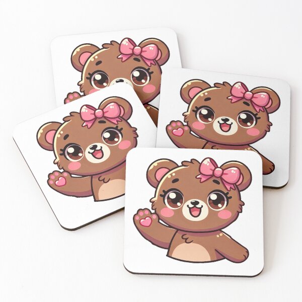 Item preview, Cute Kawaii Brown Bear designed and sold by VultureXP.