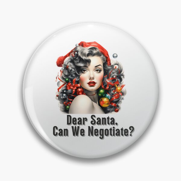 Item preview, Dear Santa, Can We Negotiate? designed and sold by FuryHive.