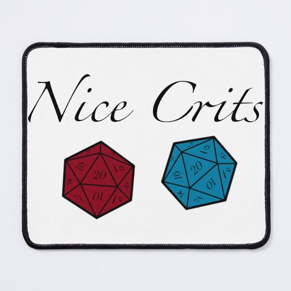 Item preview, Nice Crits designed and sold by MailboxJim.