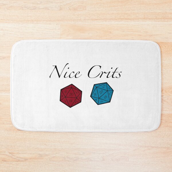 Item preview, Nice Crits designed and sold by MailboxJim.