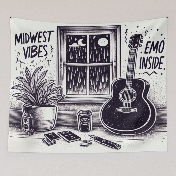 Item preview, Midwest Emo designed and sold by Imaginarium of Chaos falcon88 .