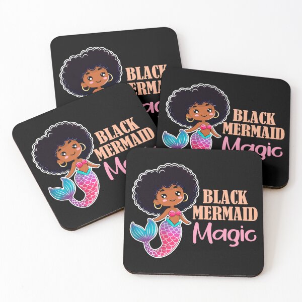 Item preview, Mermaid Black African Mermaid Power designed and sold by CharmSpell.