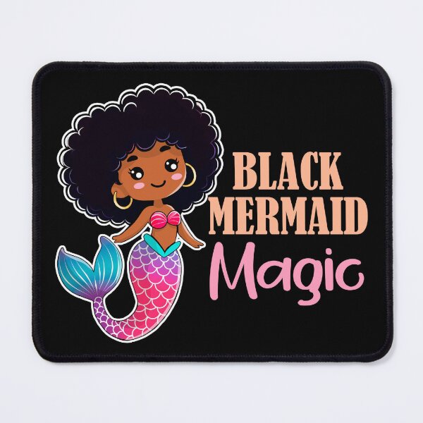 Item preview, Mermaid Black African Mermaid Power designed and sold by CharmSpell.