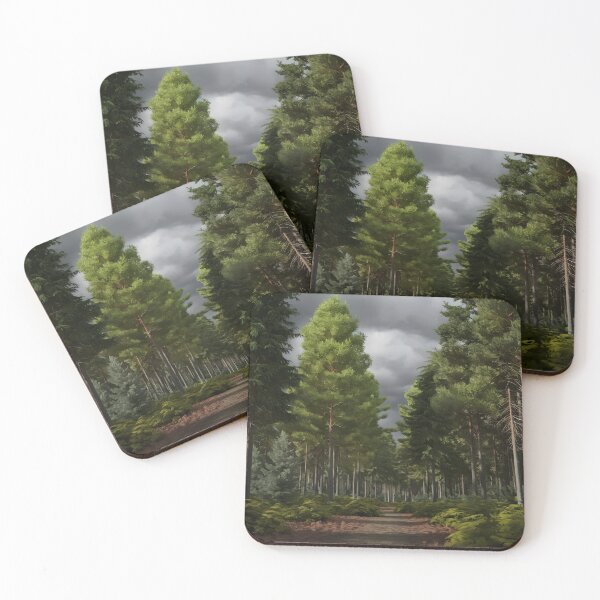 Item preview, green garden trees 1 designed and sold by AA-designstore.