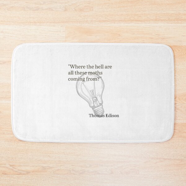 Item preview, Edison Bulb Moths designed and sold by ClanRaeDesign.
