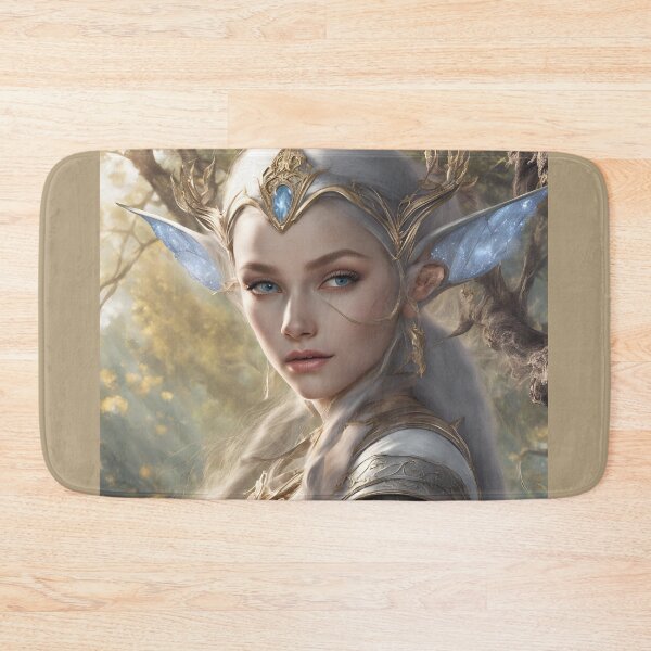 Item preview, Diamant Elf, Elf girl, Girl, Anime, fantasy, astarion girl, magic, designed and sold by GOLDENGARDENART.