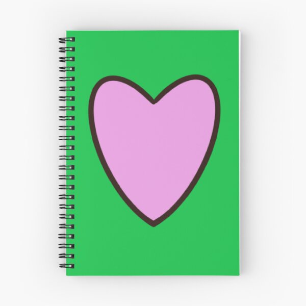 Item preview, My BIG Heart on You, bright green background designed and sold by MonicaArtist.