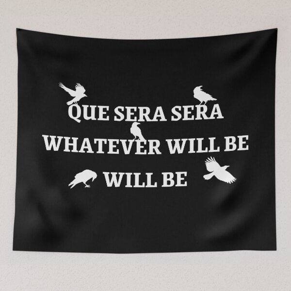 Item preview, From TV Show Que Sera Sera Crows Anghkooey White designed and sold by ModernintheMix.