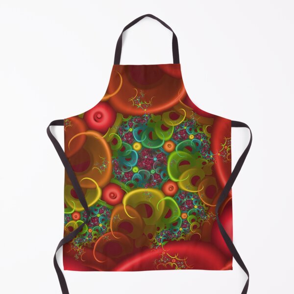 Item preview, Red Floral Fractal  designed and sold by pinkal.