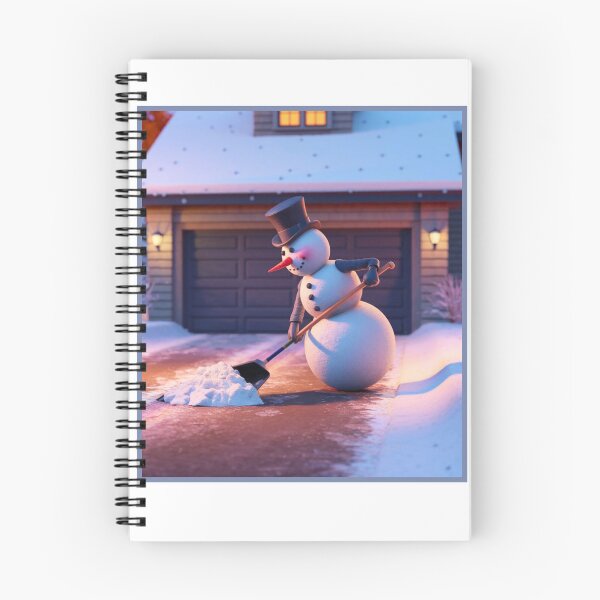 Item preview, The Shoveling Snowman designed and sold by RWCarpenter.