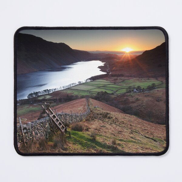 Item preview, Sunset over Wastwater designed and sold by RedGrouse.