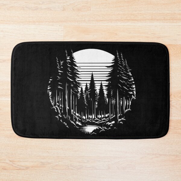 Item preview, Outdoors Forest Trees Nature Women Men Retro Vintage Graphic designed and sold by mourad2018.