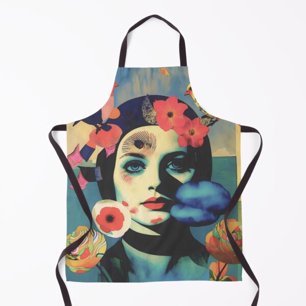 Item preview, woman's face with birds designed and sold by diulid.