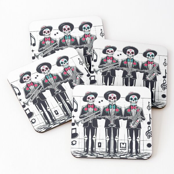 Item preview, Musical skeletons designed and sold by WildPortrait.