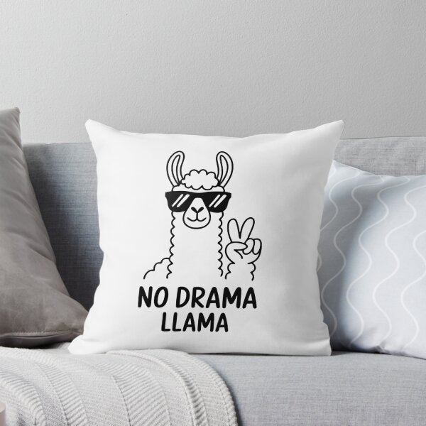 Item preview, No Drama Llama designed and sold by Delemore Art.