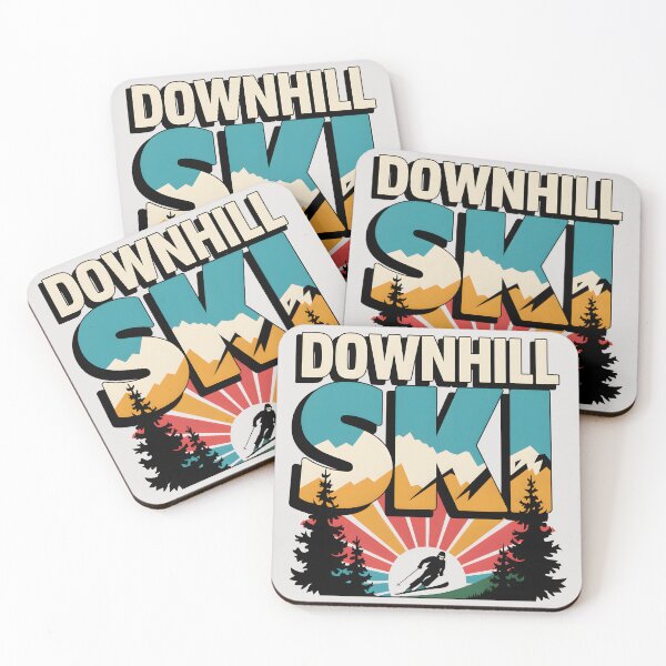 Item preview, Downhill ski for ski lovers designed and sold by FriendlyLlama.