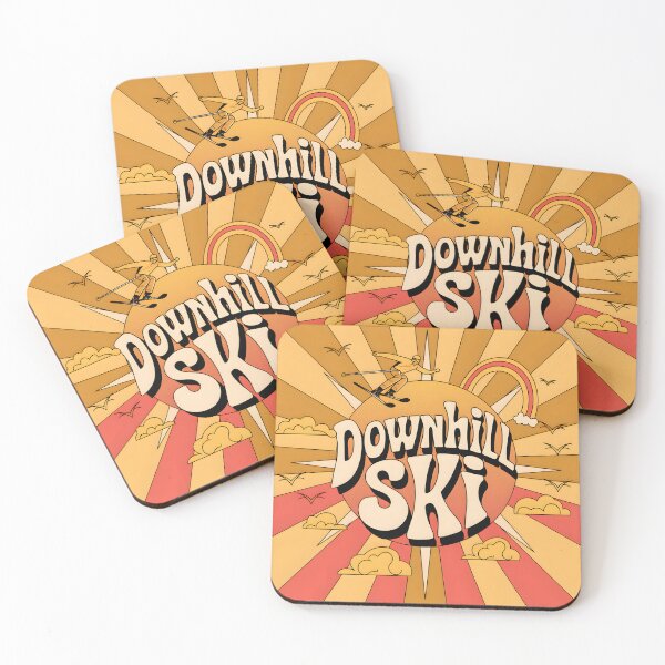 Item preview, Downhill ski for ski lovers designed and sold by FriendlyLlama.