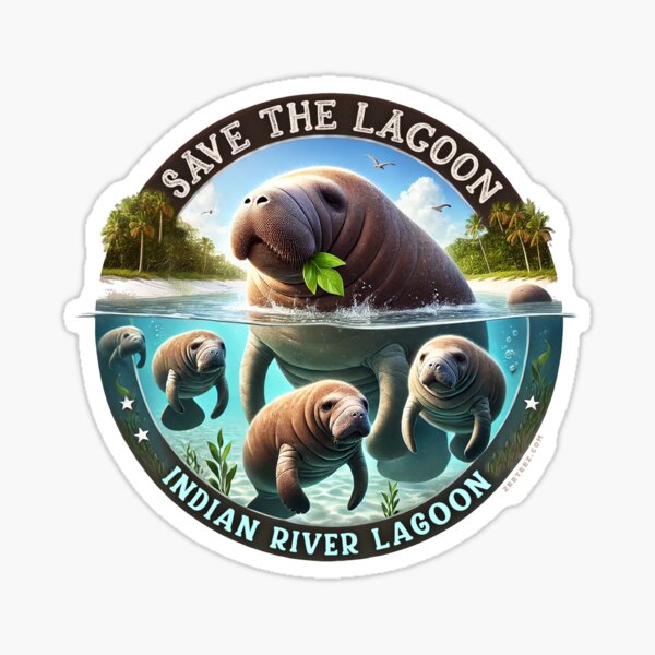 Save the Indian River Lagoon Sticker