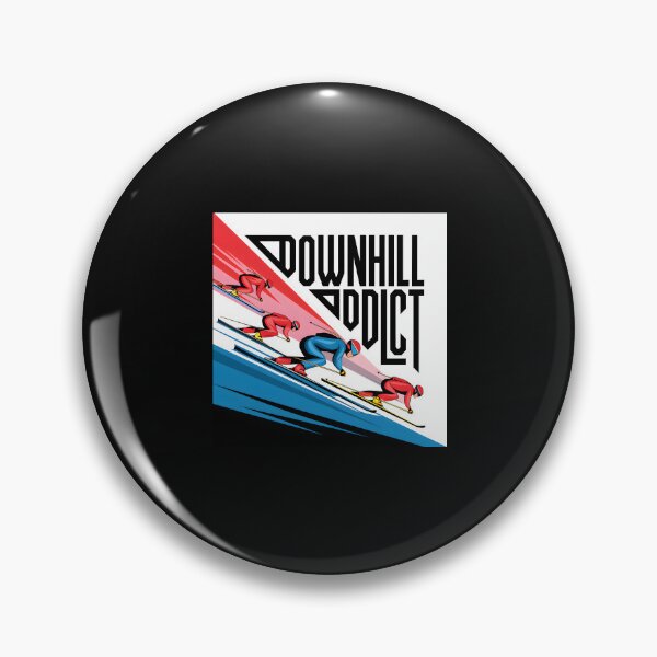 Item preview, Downhill addict winter sports lover designed and sold by FriendlyLlama.