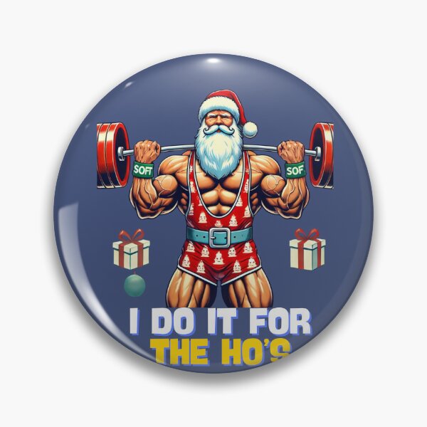 Item preview, SantaWorkout t-shirt,#ChristmasGains #FitSanta #IDoItForTheHOs #HolidayHumor #GymSanta #MuscleClaus designed and sold by Med-th-ewolf.