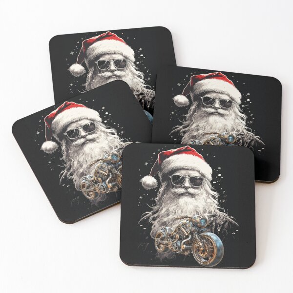 Item preview, A COOL RIDE FOR SANTA designed and sold by Tammera.