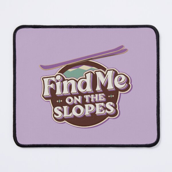 Item preview, Find me on the slopes skiing lover designed and sold by FriendlyLlama.