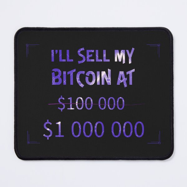 Item preview, Bitcoin Price Goals Minimal Art designed and sold by cabana.space.