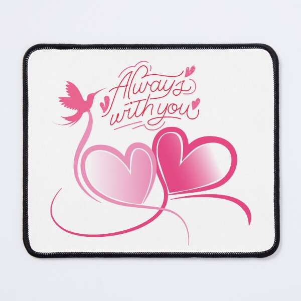 Item preview, A gentle whisper in the wind saying, "Always with you."  White Background designed and sold by wenzler.