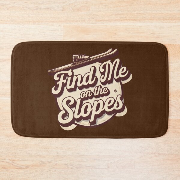 Item preview, Find me on the slopes skiing lover designed and sold by FriendlyLlama.
