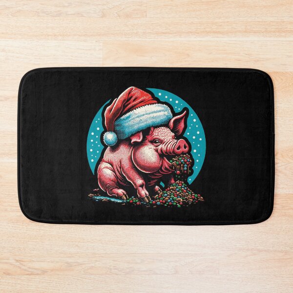 Item preview, Christmas Gluttony Pig designed and sold by LuminOrb.